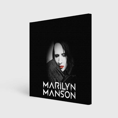 Картина квадратная MARILYN MANSON / 3D-принт – фото 1