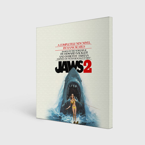 Картина квадратная Jaws 2 / 3D-принт – фото 1