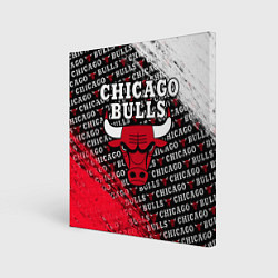 Холст квадратный CHICAGO BULLS 6, цвет: 3D-принт