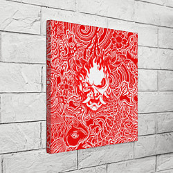 Холст квадратный Samurai, цвет: 3D-принт — фото 2