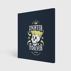 Картина квадратная Fighter forever