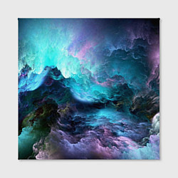 Холст квадратный Космическое море, цвет: 3D-принт — фото 2