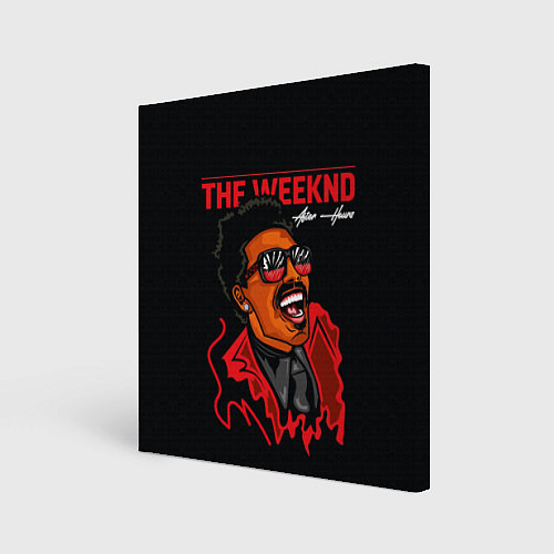 Картина квадратная The Weeknd - After Hours / 3D-принт – фото 1