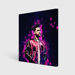 Холст квадратный The Weeknd, цвет: 3D-принт