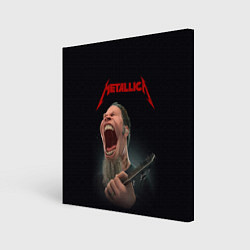 Картина квадратная James Alan Hetfield METALLICA Z