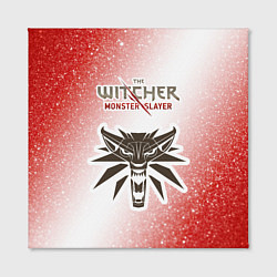 Холст квадратный The Witcher Monster Slayer - Noise, цвет: 3D-принт — фото 2