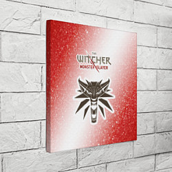 Холст квадратный The Witcher Monster Slayer - Noise, цвет: 3D-принт — фото 2