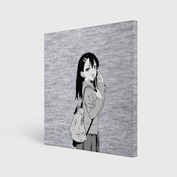 Картина квадратная Нагаторо-сан с рюкзаком