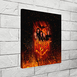 Холст квадратный Ария в огне, цвет: 3D-принт — фото 2