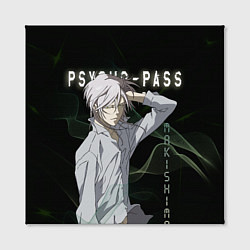 Холст квадратный Сёго Макисима Psycho-Pass, цвет: 3D-принт — фото 2