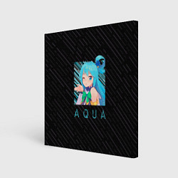 Картина квадратная Аква Aqua Коносуба KonoSuba