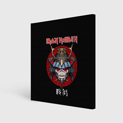 Холст квадратный Iron Maiden, Senjutsu, цвет: 3D-принт