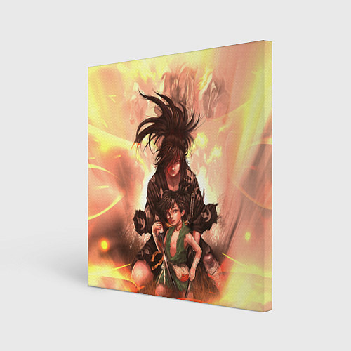 Картина квадратная Хяккимару Такебо Дороро Z / 3D-принт – фото 1