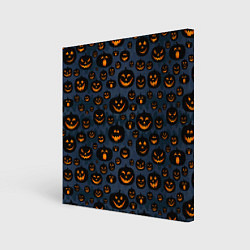Холст квадратный HALLOWEEN, цвет: 3D-принт