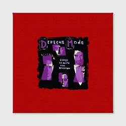 Холст квадратный Songs of Faith and Devotion - Depeche Mode, цвет: 3D-принт — фото 2