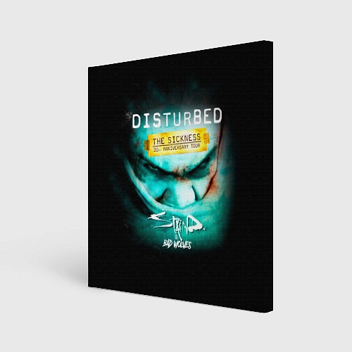 Картина квадратная The Sickness - Disturbed / 3D-принт – фото 1
