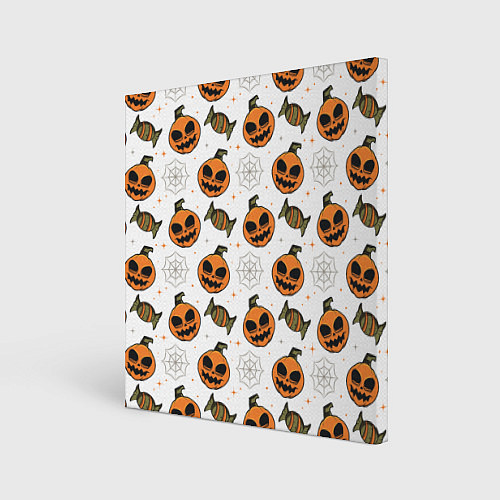 Картина квадратная Patern Halloween 26 / 3D-принт – фото 1