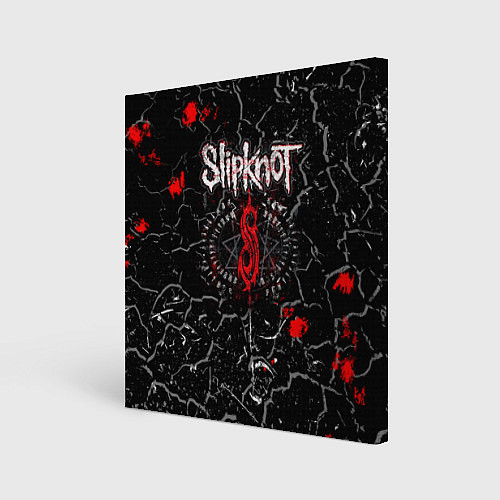 Картина квадратная Slipknot Rock Слипкнот Музыка Рок Гранж / 3D-принт – фото 1