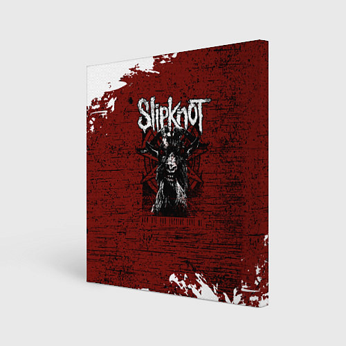 Картина квадратная Слипкнот Гранж Slipknot Rock Goat / 3D-принт – фото 1