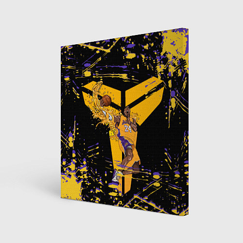 Картина квадратная Los angeles lakers NBA / 3D-принт – фото 1