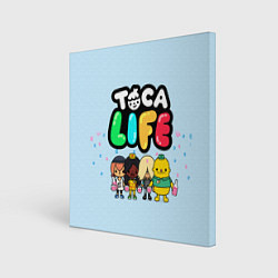 Картина квадратная Toca Life: Logo