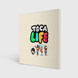 Картина квадратная Toca Life: Persons