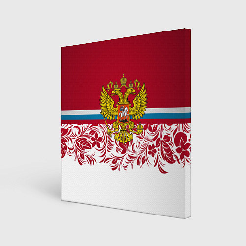 Картина квадратная Российский герб / 3D-принт – фото 1