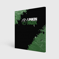 Картина квадратная Линкин Парк в стиле Гранж Linkin Park