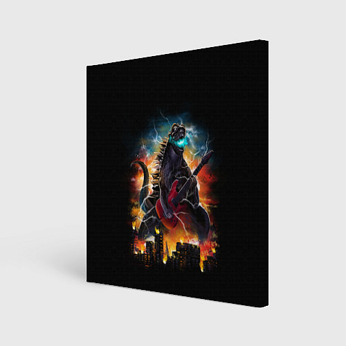 Картина квадратная РОКЗИЛЛА / 3D-принт – фото 1