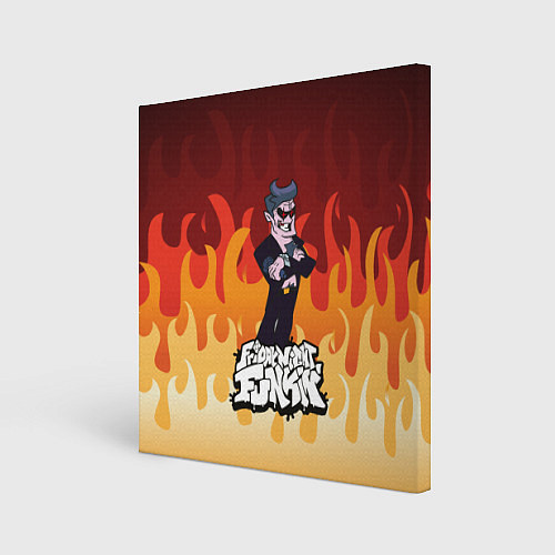 Картина квадратная Дорогой Папочка Friday Night Funkin / 3D-принт – фото 1