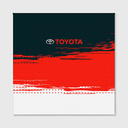 Холст квадратный Toyota Texture, цвет: 3D-принт — фото 2