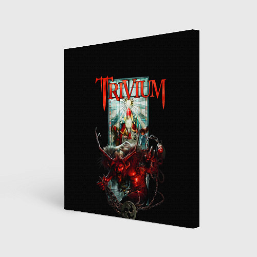 Картина квадратная Trivium - Endless Night / 3D-принт – фото 1