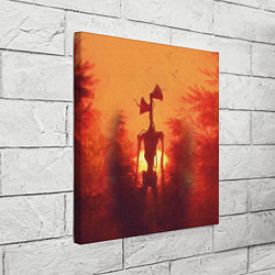 Холст квадратный СИРЕНОГОЛОВЫЙ НА ЗАКАТЕ, цвет: 3D-принт — фото 2