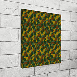 Холст квадратный Бесстыдник камуфляж, цвет: 3D-принт — фото 2