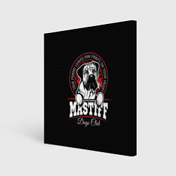 Картина квадратная Мастиф Mastiff