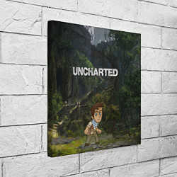 Холст квадратный Uncharted На картах не значится, цвет: 3D-принт — фото 2
