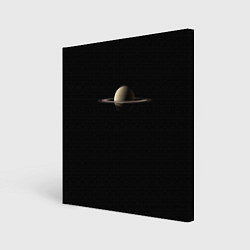 Холст квадратный Красавец Сатурн, цвет: 3D-принт