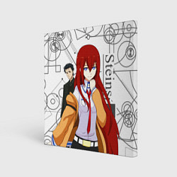 Картина квадратная Врата Штейна SteinsGate