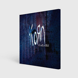 Холст квадратный Collected - Korn, цвет: 3D-принт