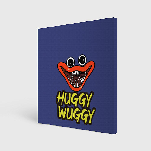 Картина квадратная Huggy Wuggy: Smile / 3D-принт – фото 1