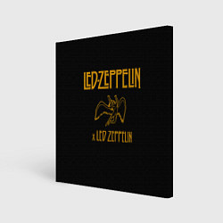 Холст квадратный Led Zeppelin x Led Zeppelin, цвет: 3D-принт