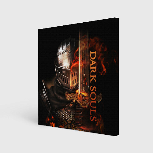 Картина квадратная Dark Souls - The Ashen One / 3D-принт – фото 1