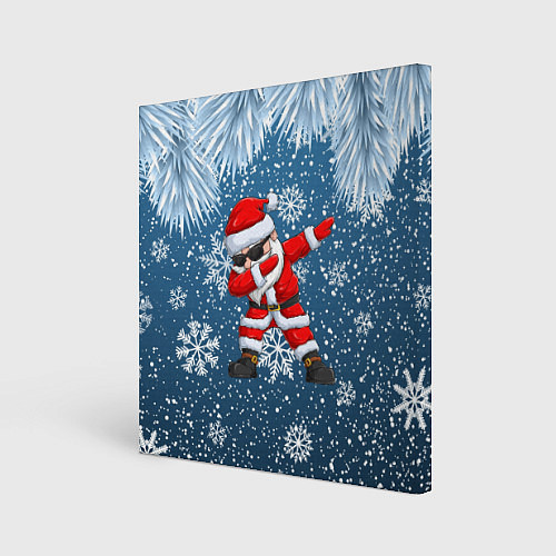 Картина квадратная DAB SANTA WINTER / 3D-принт – фото 1