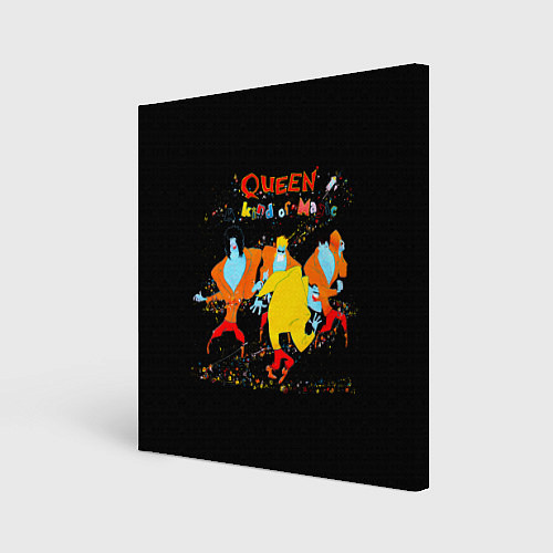 Картина квадратная A Kind of Magic - Queen / 3D-принт – фото 1