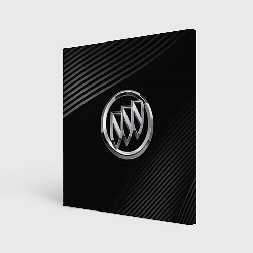 Картина квадратная Buick Black wave background / 3D-принт – фото 1