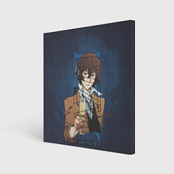 Картина квадратная Дазай Осаму Dazai Osamu bungou stray dogs