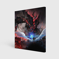 Картина квадратная DOTA ТЕНЬ, SHADOW FIEND