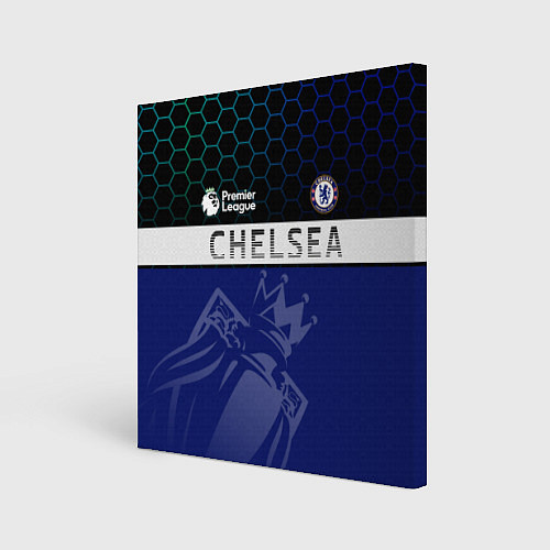 Картина квадратная FC Chelsea London ФК Челси Лонон / 3D-принт – фото 1