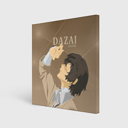 Картина квадратная Дазай Осаму Dazai Osamu, bungou stray dogs образ