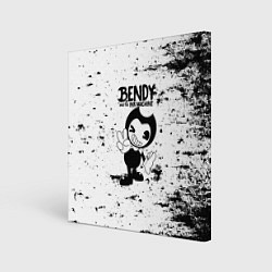 Картина квадратная Bendy and the ink machine - Black & White
